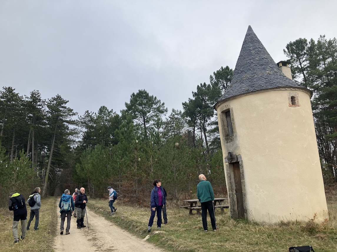 Randonnée à Eyliac jeudi 1er février 2024 Groupe Périgourdin des